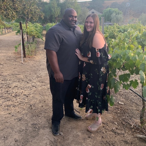 Floral Cold Shoulder Dress - Picture 5 of 5